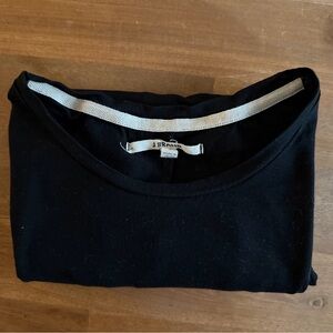 J Brand Classic Slim Fit Black Tee